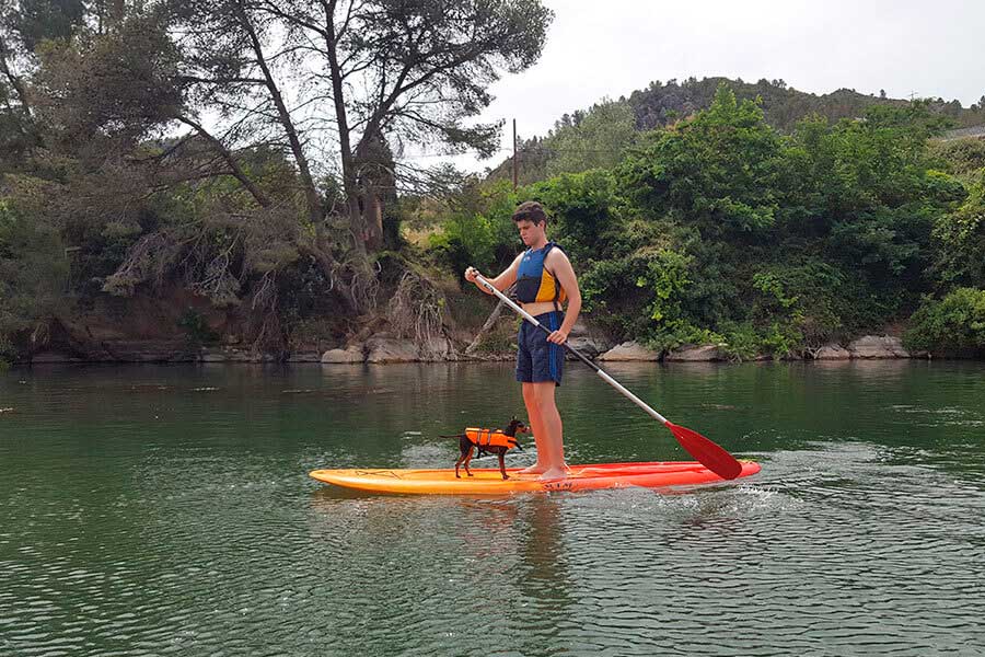 SUP riu Ebre activitat combinada Beniemocions