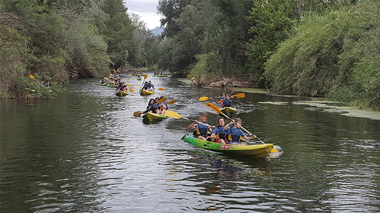 Ruta de les Illes de Benifallet en kayak